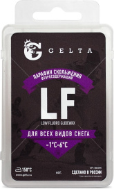 Парафин GELTA -1/-6 Фтор LF Все типы снега 60г